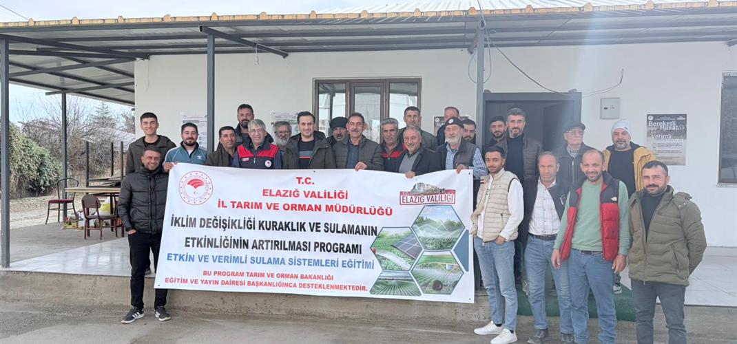 Etkin ve Verimli Sulama Sistemleri Eğitimi Tamamlandı