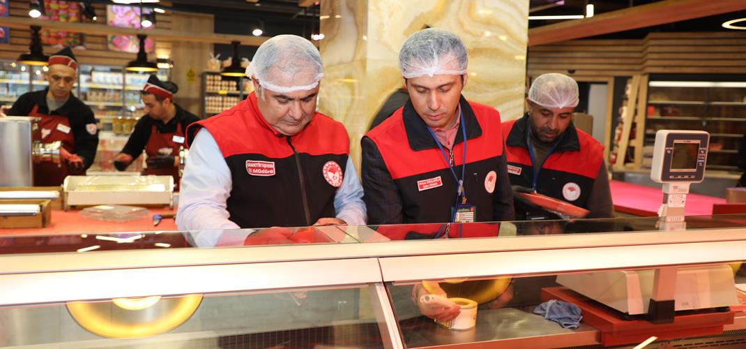 Gıda Güvenliğine Yönelik Denetimlerimiz Devam Ediyor