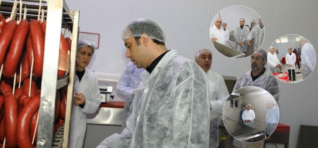 Et İşleme Tesisine Ziyaret Gerçekleştirildi