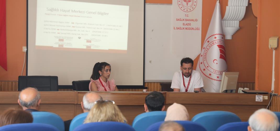 Sağlıklı Hayat Merkezlerinin Sunmuş Olduğu Hizmetlere Yönelik Bilgilendirme Programı Geçekleştirildi